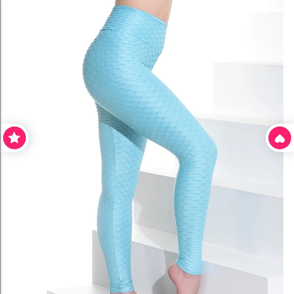 Booty By Brabants Azul Bebê Chrome Leggings
